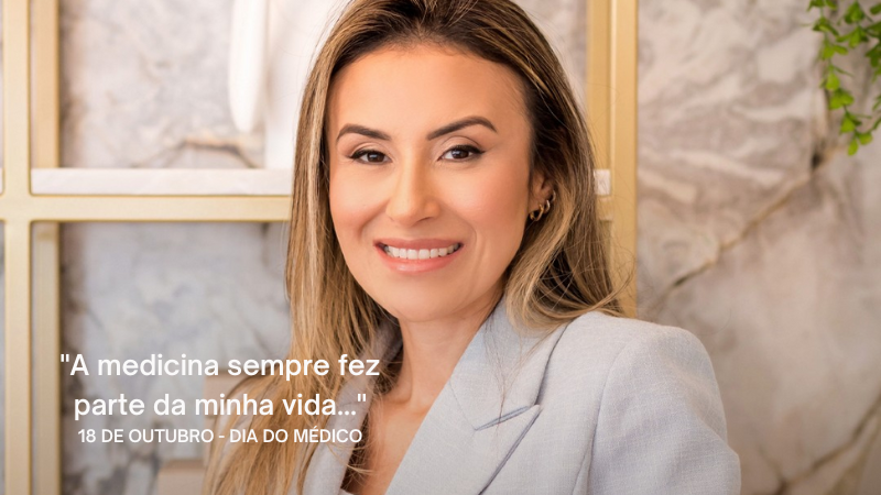 A medicina sempre fez parte da minha vida... - Dra Mila Cerqueira Ginecologista Florianópolis.